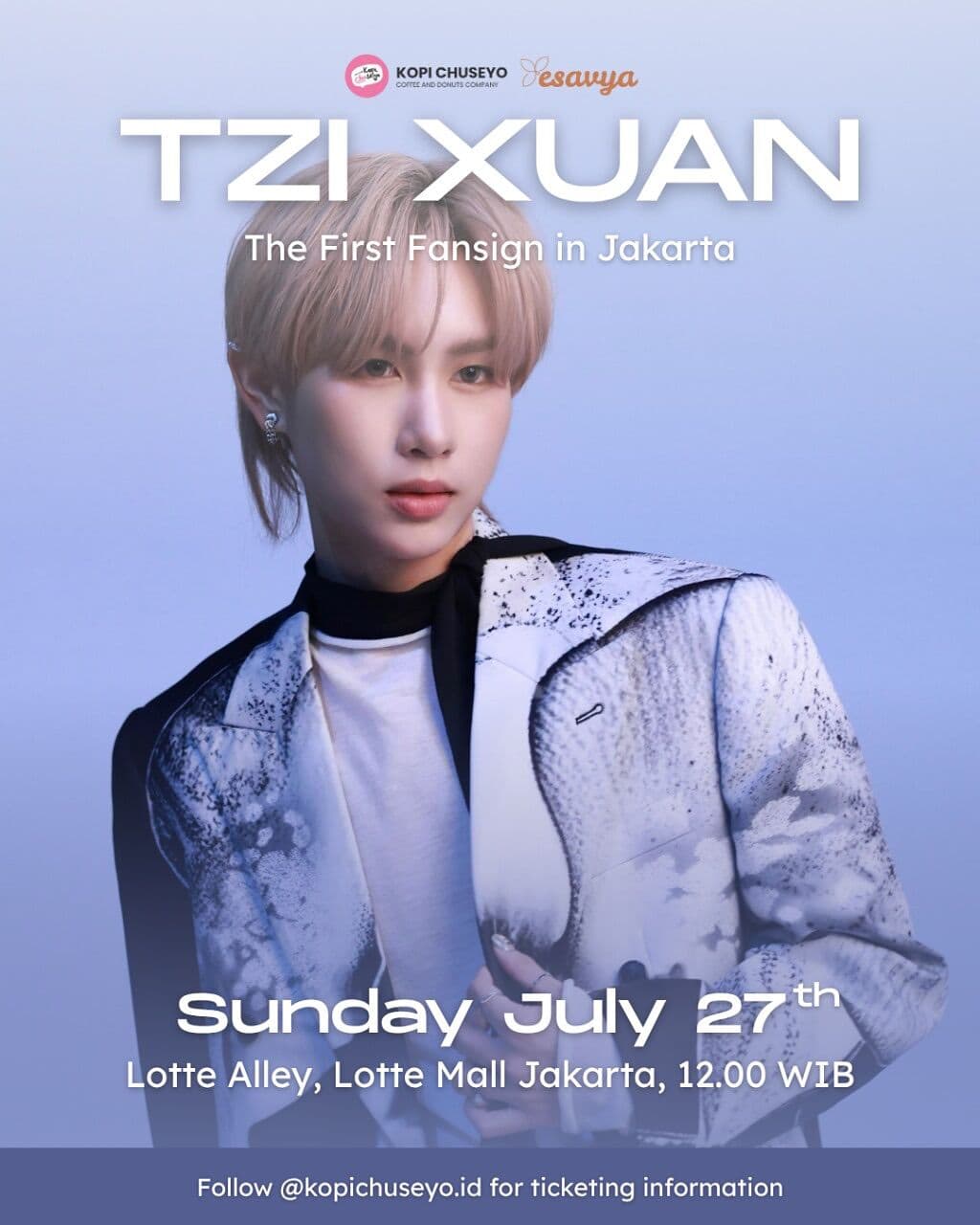 Tzi Xuan First Fansign Poster